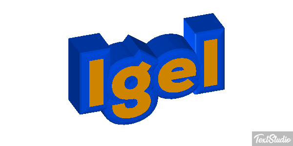 Igel Effetto testo