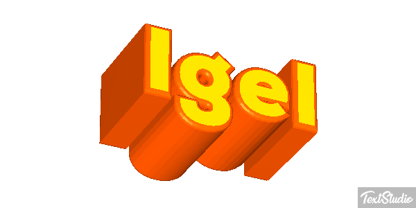 Igel Effetto testo