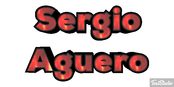 Sergio Agüero Effet de texte