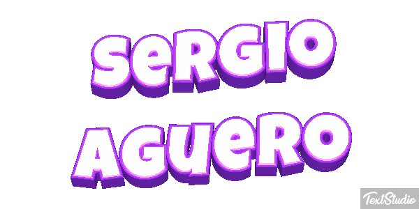 Sergio Agüero Effet de texte