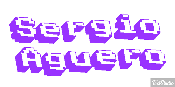 Sergio Agüero Effet de texte