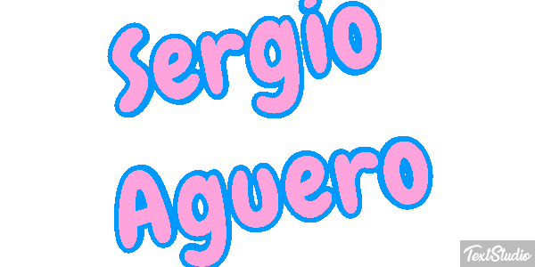 Sergio Agüero Effet de texte