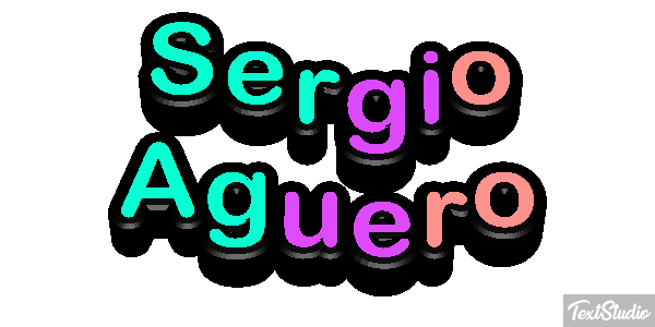 Sergio Agüero Effet de texte