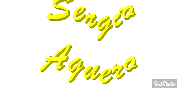 Sergio Agüero Effet de texte