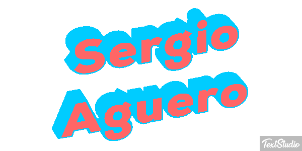 Sergio Agüero Effet de texte