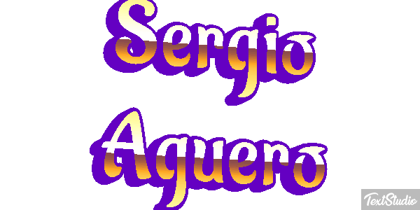 Sergio Agüero Effet de texte