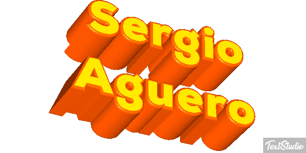 Sergio Agüero Effet de texte