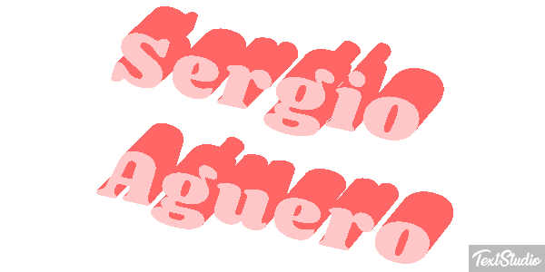 Sergio Agüero Effet de texte