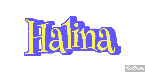 Halina Efecto de texto