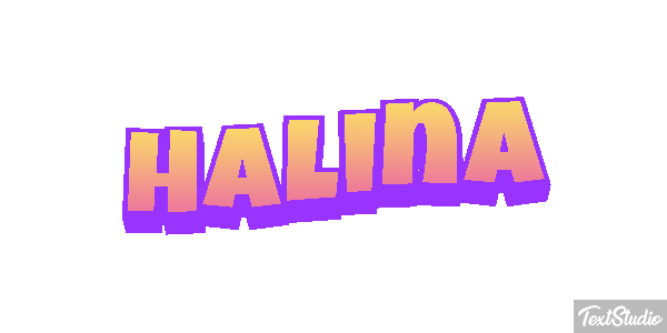 Halina Efecto de texto