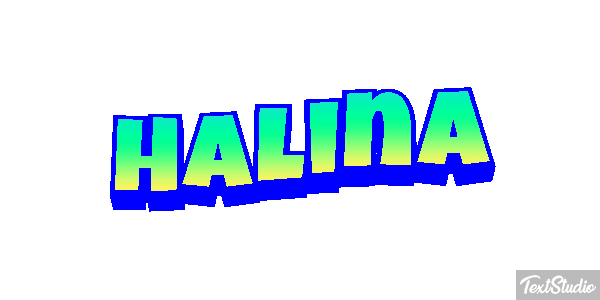 Halina Efecto de texto