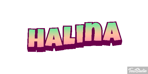 Halina Efecto de texto