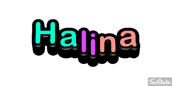 Halina Efecto de texto