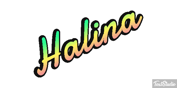 Halina Efecto de texto