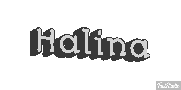 Halina Efecto de texto