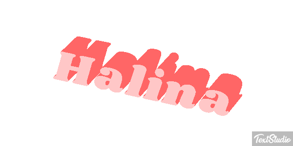 Halina Efecto de texto