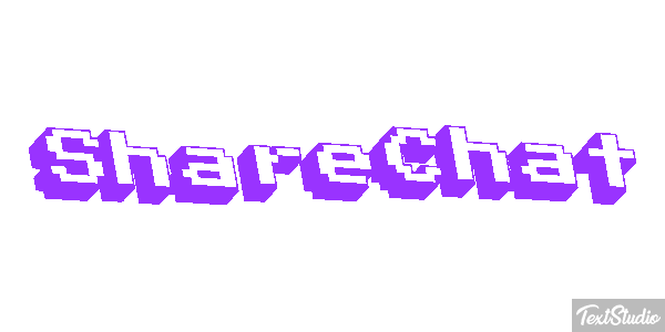 ShareChat Effetto testo