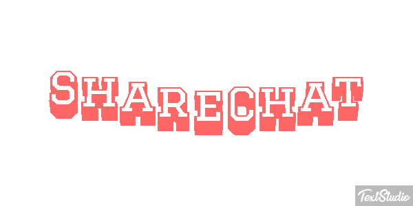 ShareChat Effetto testo