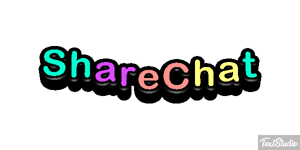 ShareChat Effetto testo