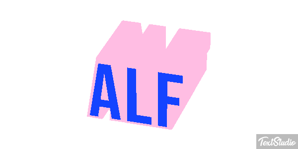 Alf Tekst effect