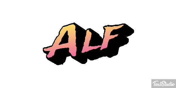 Alf Tekst effect