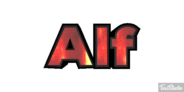 Alf Tekst effect