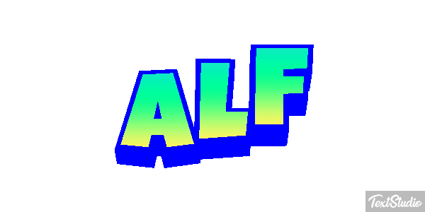 Alf Tekst effect