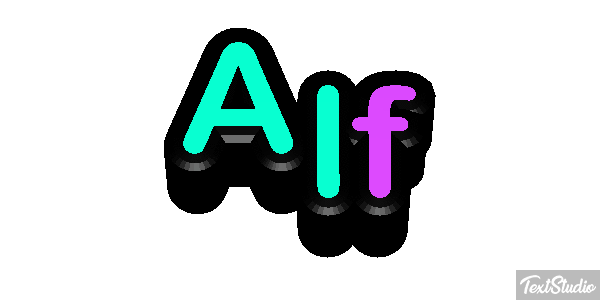 Alf Tekst effect