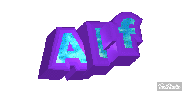 Alf Tekst effect