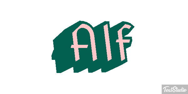 Alf Tekst effect