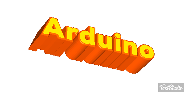Arduino Texteffekt