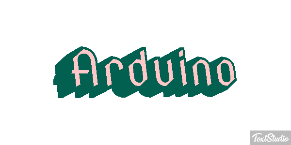 Arduino Texteffekt
