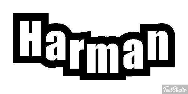 Harman Текстовый эффект