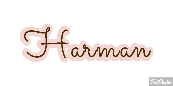 Harman Текстовый эффект