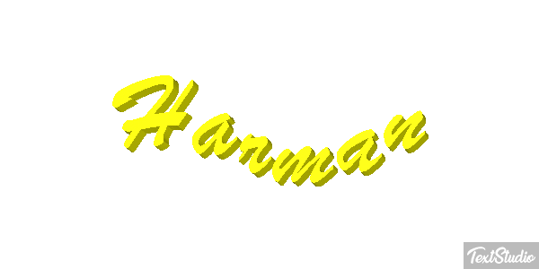 Harman Текстовый эффект