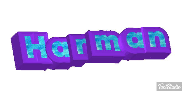 Harman Текстовый эффект