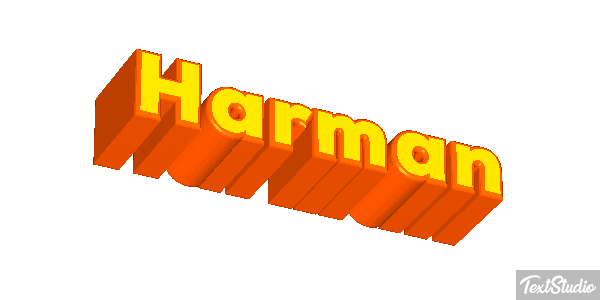 Harman Текстовый эффект