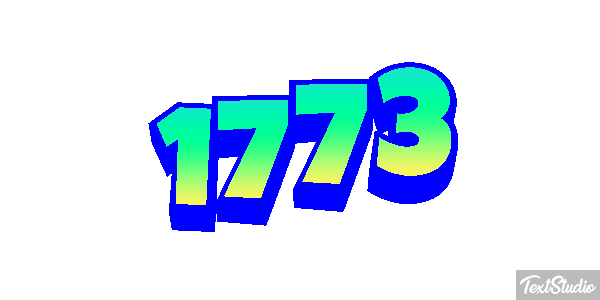 1773 Текстовый эффект