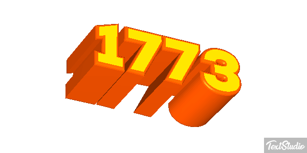 1773 Текстовый эффект