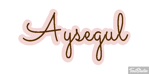 Ayşegül Effetto testo