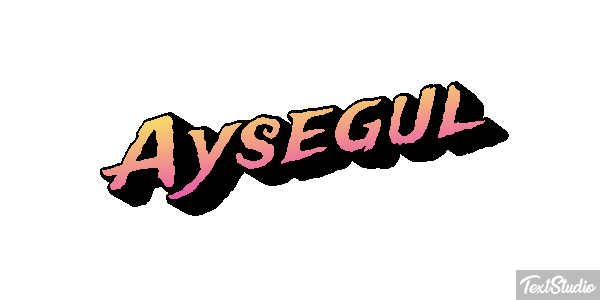 Ayşegül Effetto testo