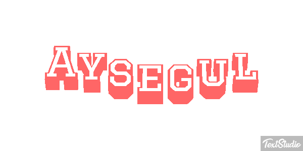 Ayşegül Effetto testo