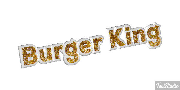 Burger King Effetto testo