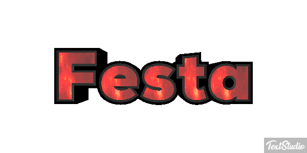Festa Effetto testo