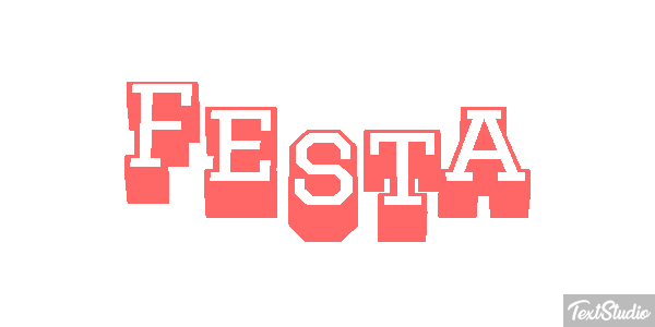 Festa Effetto testo