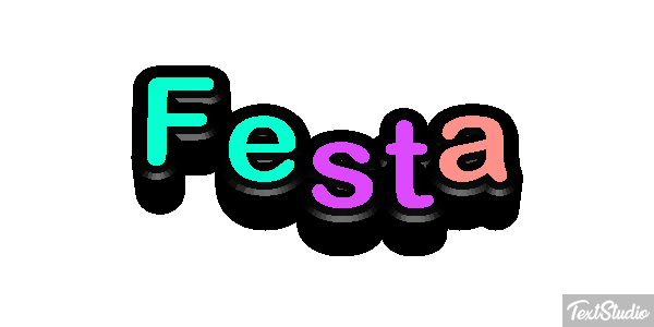 Festa Effetto testo