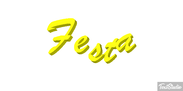 Festa Effetto testo
