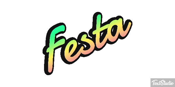 Festa Effetto testo