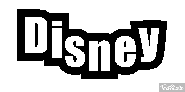 Disney Effetto testo