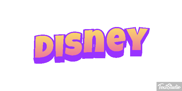 Disney Effetto testo
